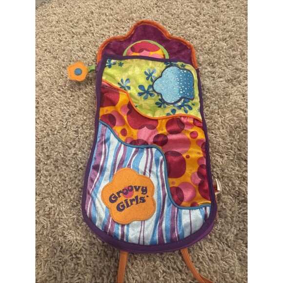 Vintage Groovy Girls Manhattan Toy Kelsey Doll Play Sleeping Bag - Picture 1 of 5